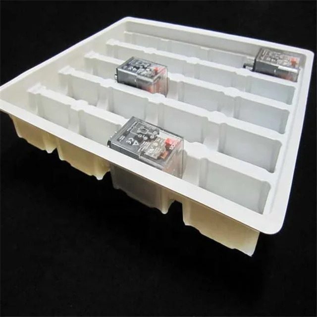 Vacuum Thermoformed Plastic Pack Pallet Blister Tray For Electronic