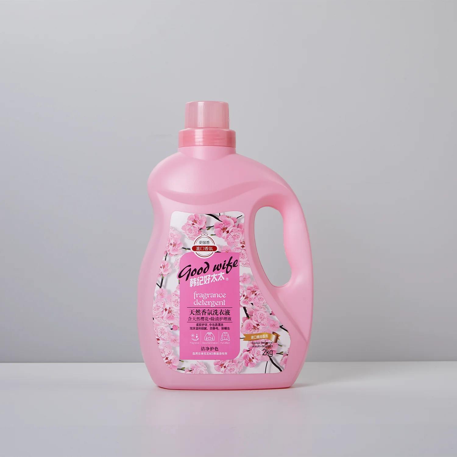 2L natural cherry blossom Fragrance Laundry detergent