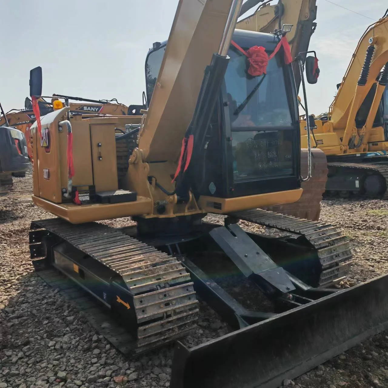 good condition cat307 Tracked Excavator Used Caterpillar CAT307/307E Used 7ton used mini excavator