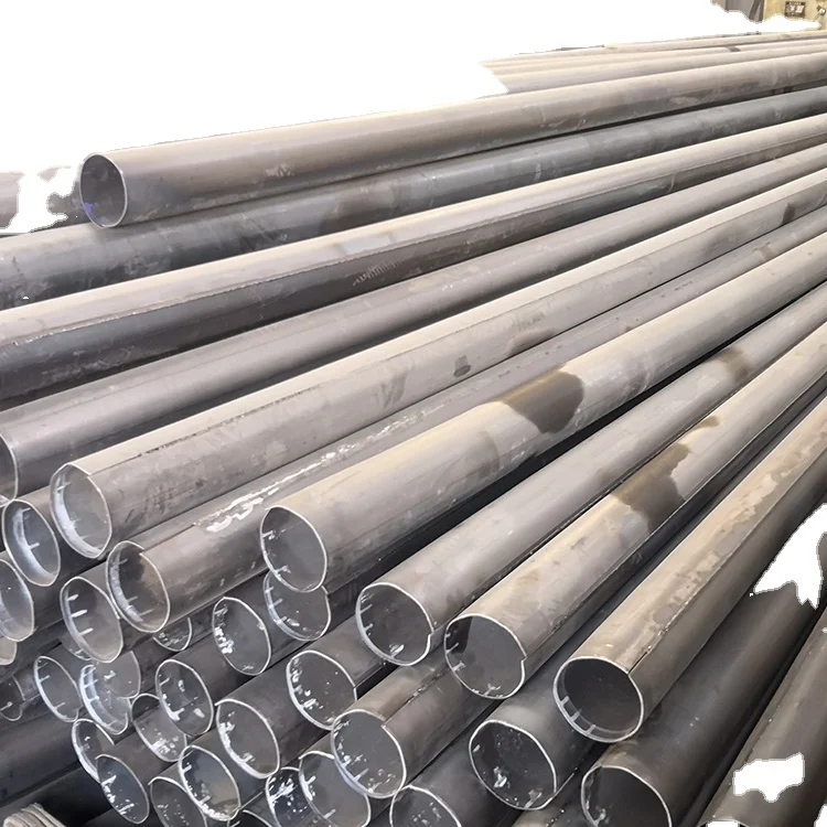 Single or double arms steel pole round street light pole for sale