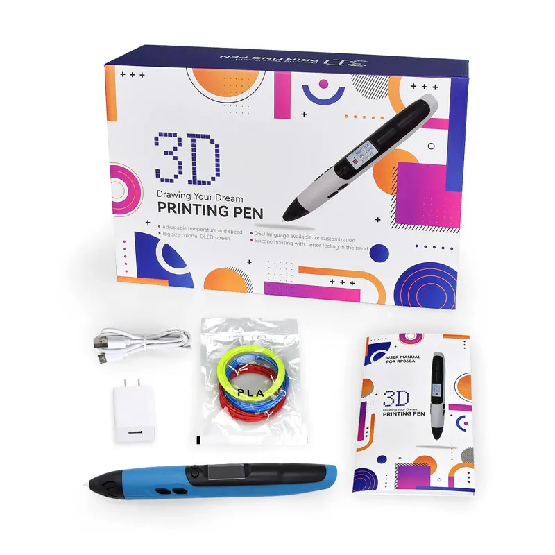 2024 custom high quality melody 3d pen uv gift for kids