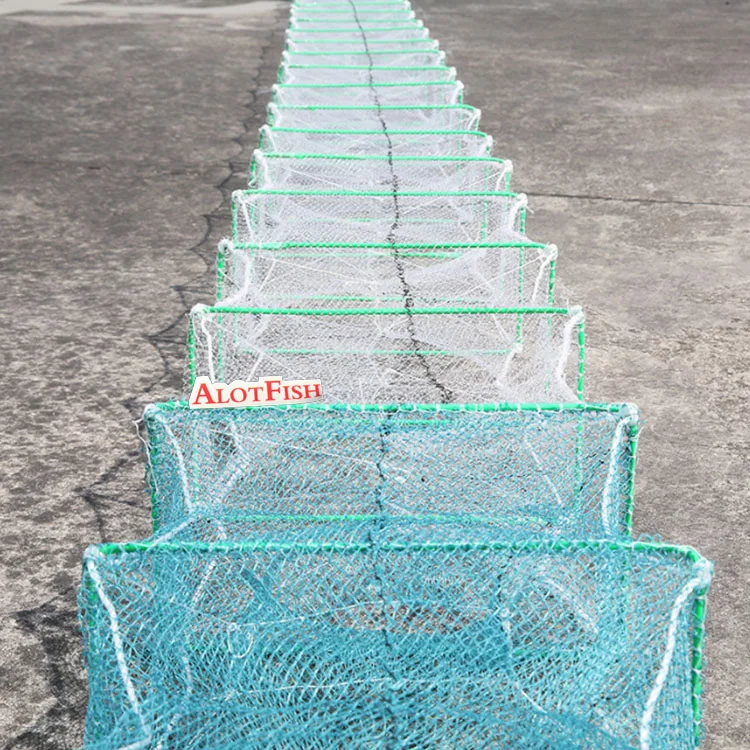 Nylon Fishing Trap 20*35*29 Long Trap Fishing Shrimp Crab Eel Aquaculture Traps