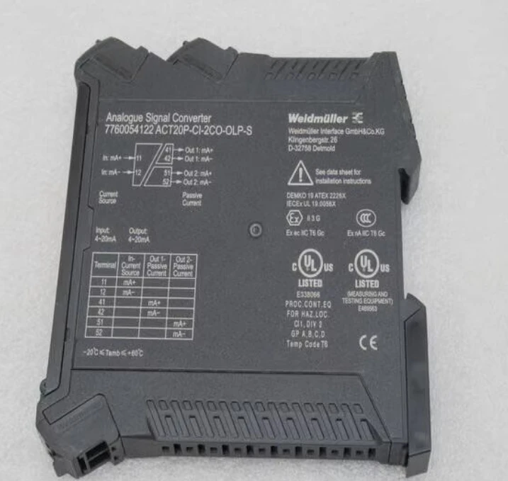 ACT20P-CI-2CO-OLP-S 7760054122 Weidmuller Signal Distributor Stock