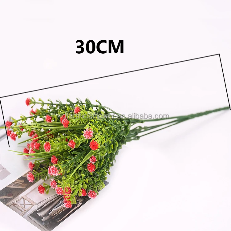 Artificial rose wholesale plastic star home decoration set simulation flower cheap small flower