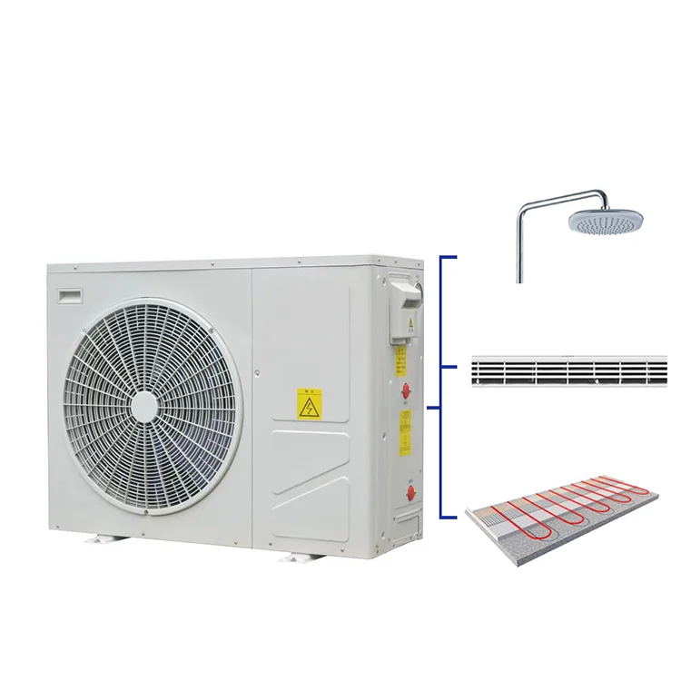 Моноблочный тепловой насос R290 R32 DC инвертор воздух-вода тепловой насос Моноблок 9 кВт