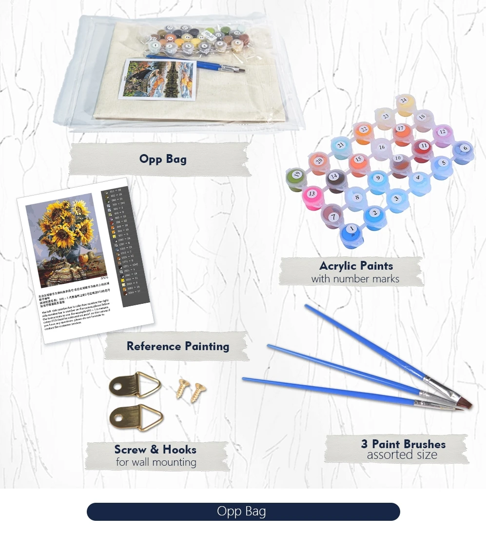 Home Decar Abstract Tango Dancer Hand-painted on Canvas Paint By Numbers Adults