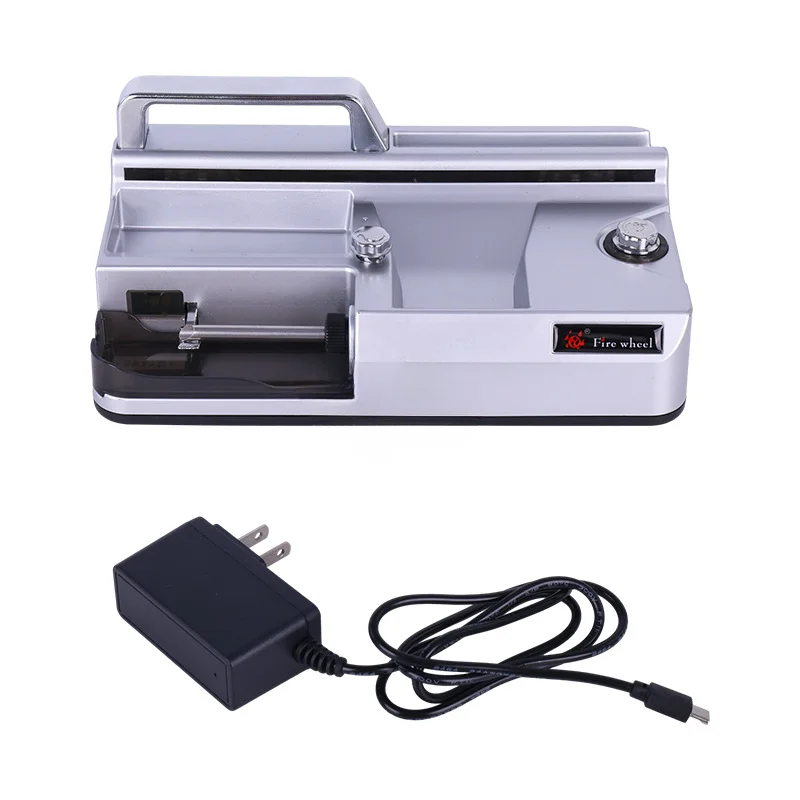 Wholesale Smoke Shop Supplies Cigarette Stainless Steel Cigarette Injector Electric Rolling Machine