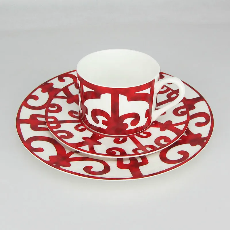 NEW ORIGINAL Table Dinner Promotion Bone China Kiln Change Glaze Stoneware Dinnerware Set With Cheapest Price
