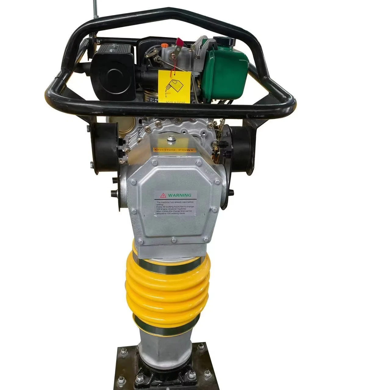 5.5Hp Dynamic Portable Compactor Ground Rammer Handheld Extra Heavy Duty Tamping Rammer With diesel engine