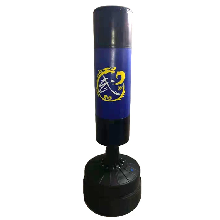 Free Standing Kick Boxing Punching Sand Bag with Water Filling Made of PU Gym Equipment
