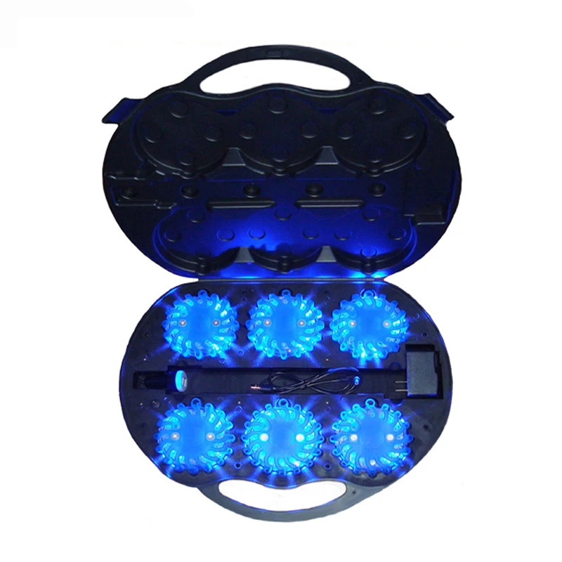 Traffic Warning Flashing Road Emergency Vehicle Flare Safety Portable Led Road Flares Led Flares Road Warning Light
