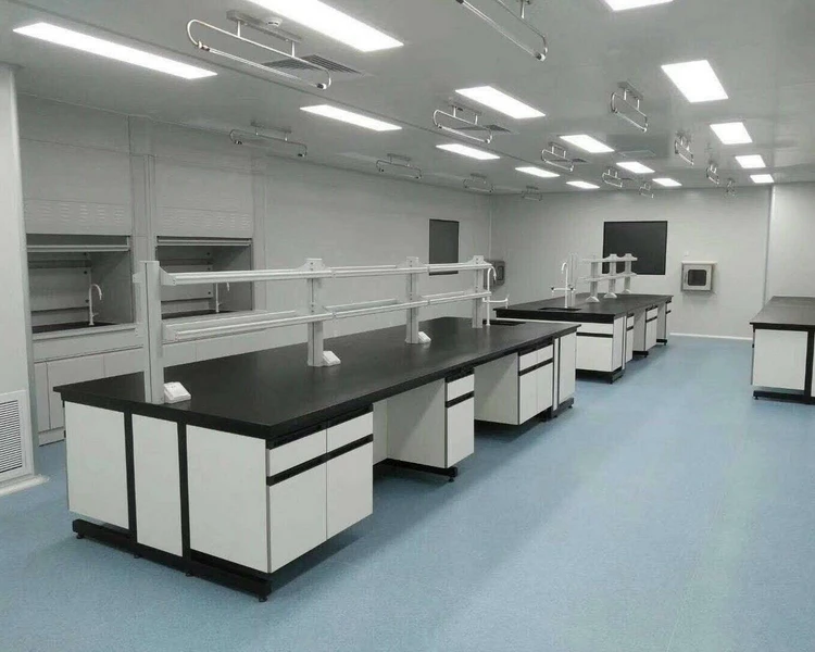LAB028 Lab Tables with Chemical Resistance Counter Top Custom High Quality Furniture for Laboratory