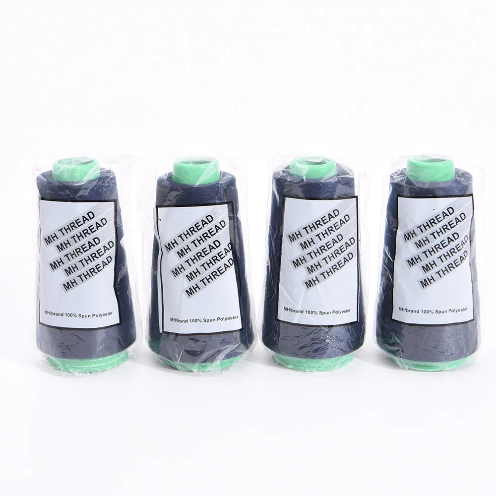 Wholesale Factory Dyeing 100% Spun Polyester Sewing Thread Cone Thread 40/2