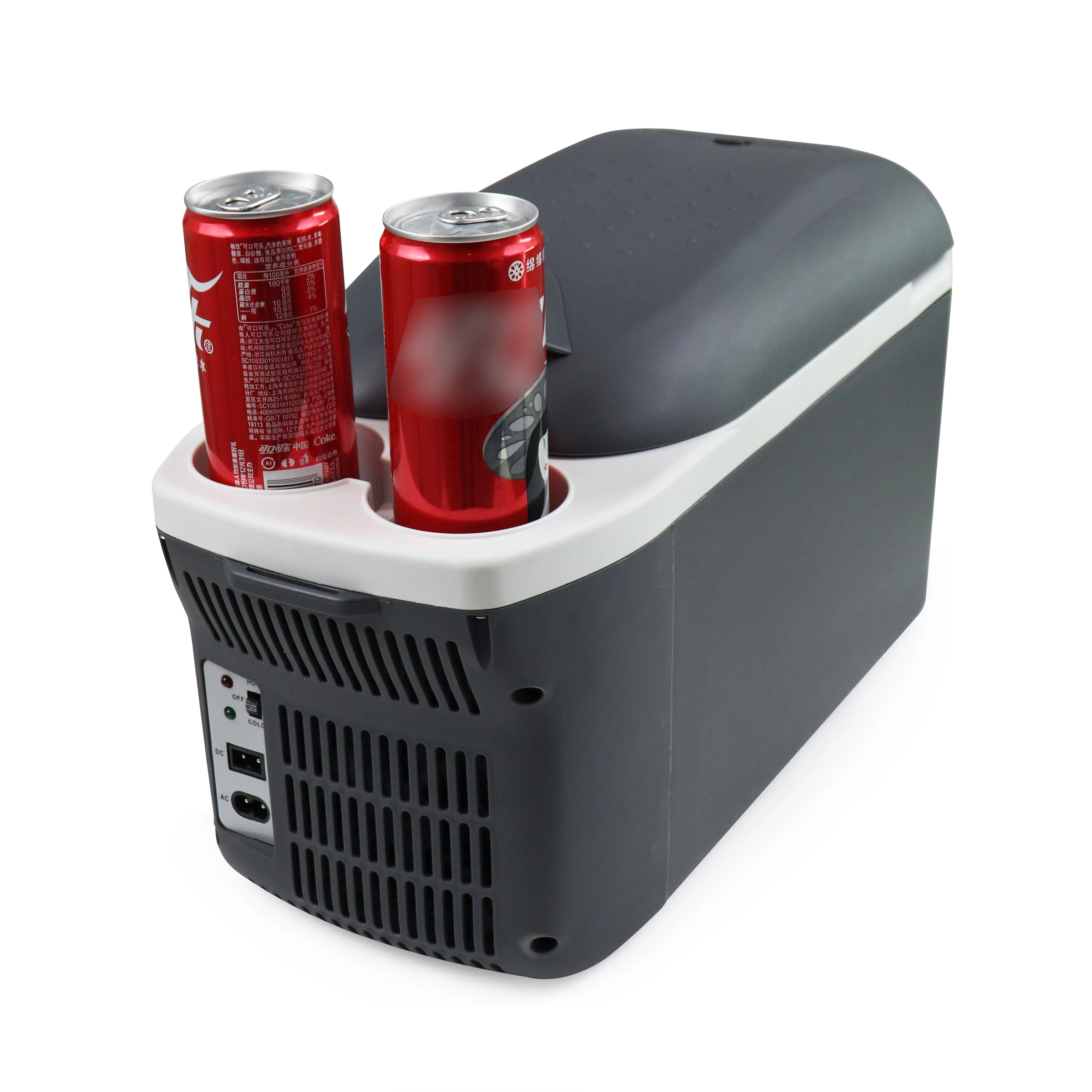 Evercool 8L регулируемый ремень и два держателя для напитков автомобильный мини-холодильник обогреватель