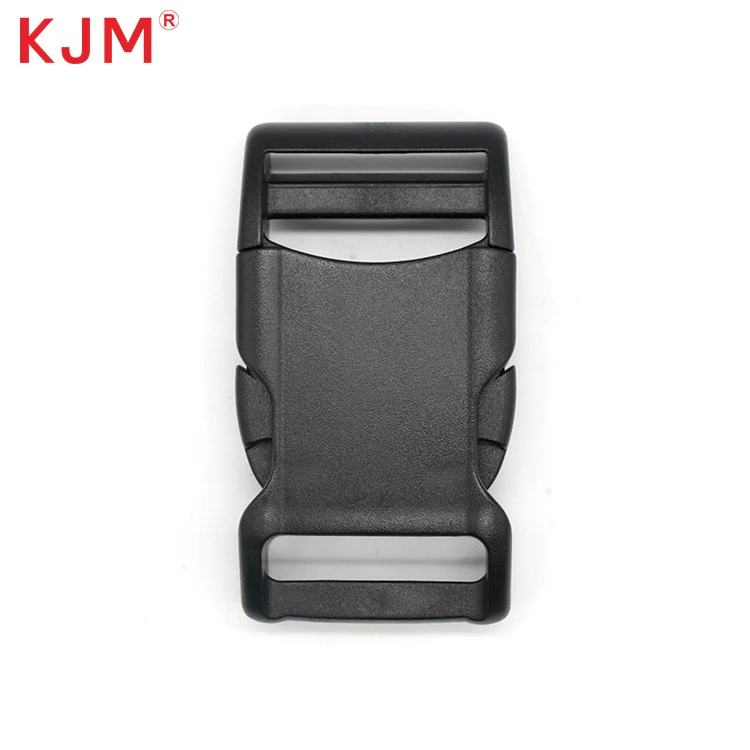 2 Inch Dog Collar Buckle Side Release Contoured Plastic Adjustable Strap Curved Buckle for Pet Collars