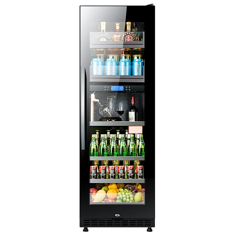 Beverage Refrigerator And Cooler Home Bar Wine Fridge Cooler Beverage Refrigerator Stainless Steel wine bar orient cabinet