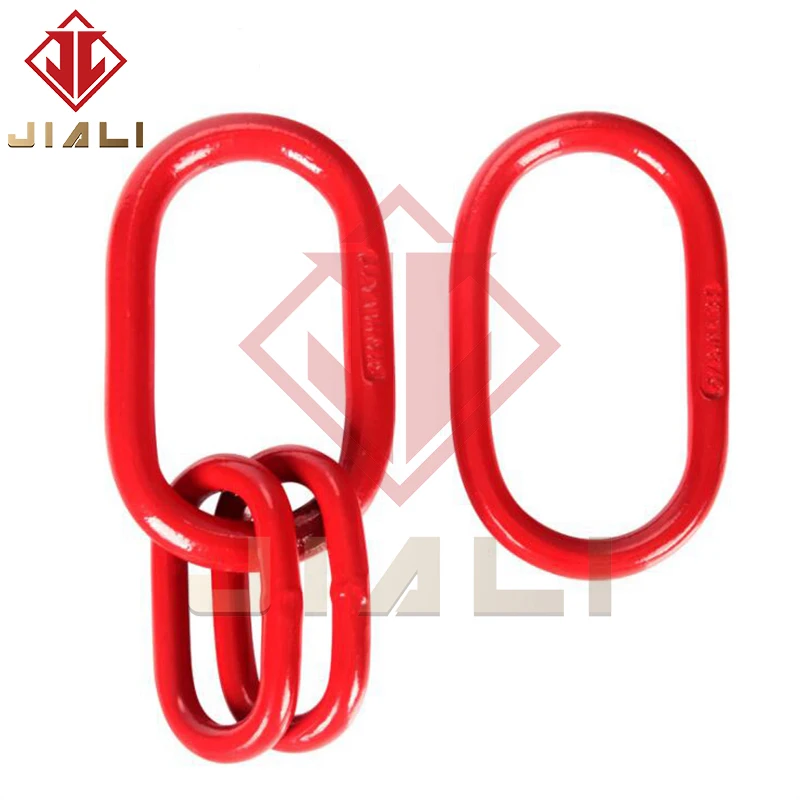 1-15T long lifting ring Die forged oval rings 15T lifting pear ring sling accessories Forged