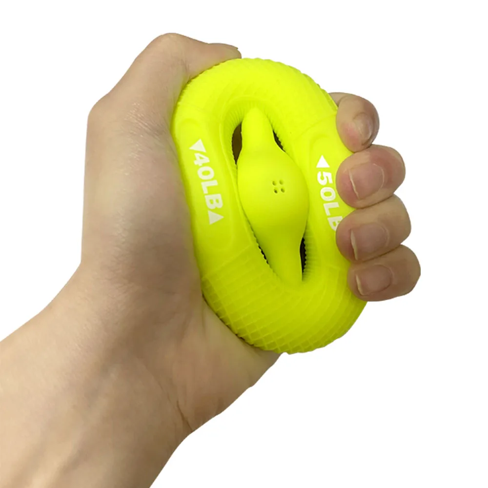 Double Side Strength Silicone Forearm Hand Carpal Expander For Finger Trainer Exercise And Fitness Silicone Hand Grip Sport Toy