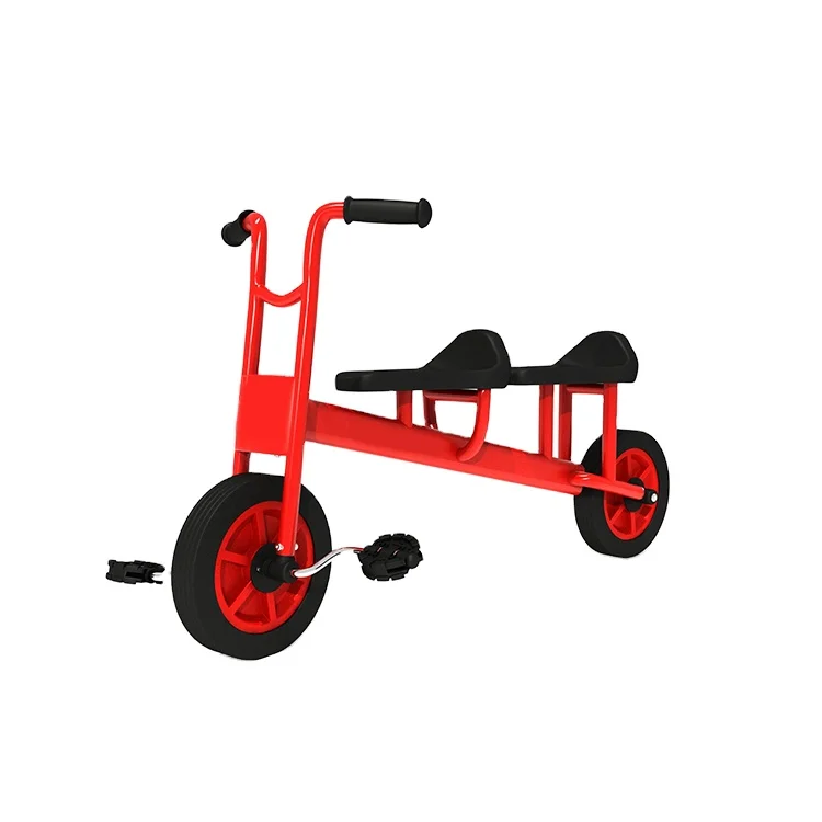 Children Ride On Toys Two Seat Bike Three Wheels Tricycle For Kids