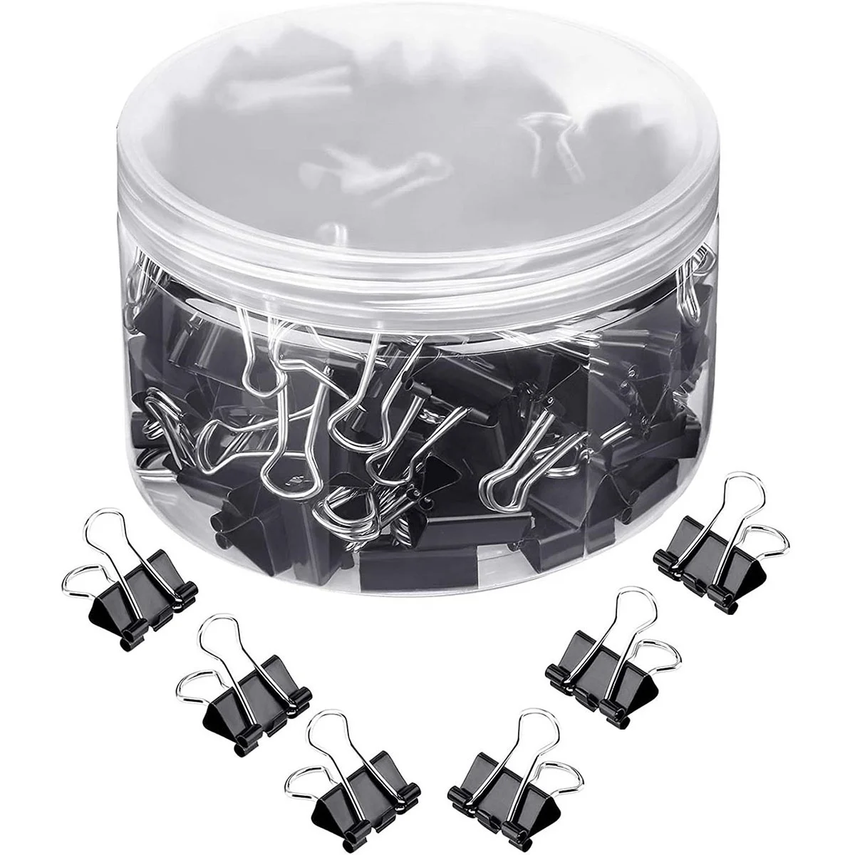 Binder Clips Paper Clamps 6 Sizes for Office Home School Supplies