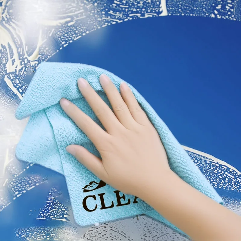 Wholesale Custom PVA Water Molecule Microfiber Cleaning Cloth Rags for Car Window Kitchen House Cleaning