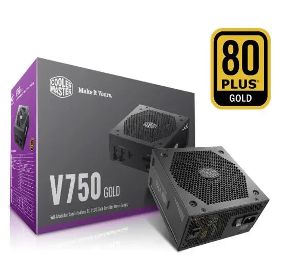 Cooler master Factory Оптовая цена дешевый V650 золотой полный ПК компьютерный блок