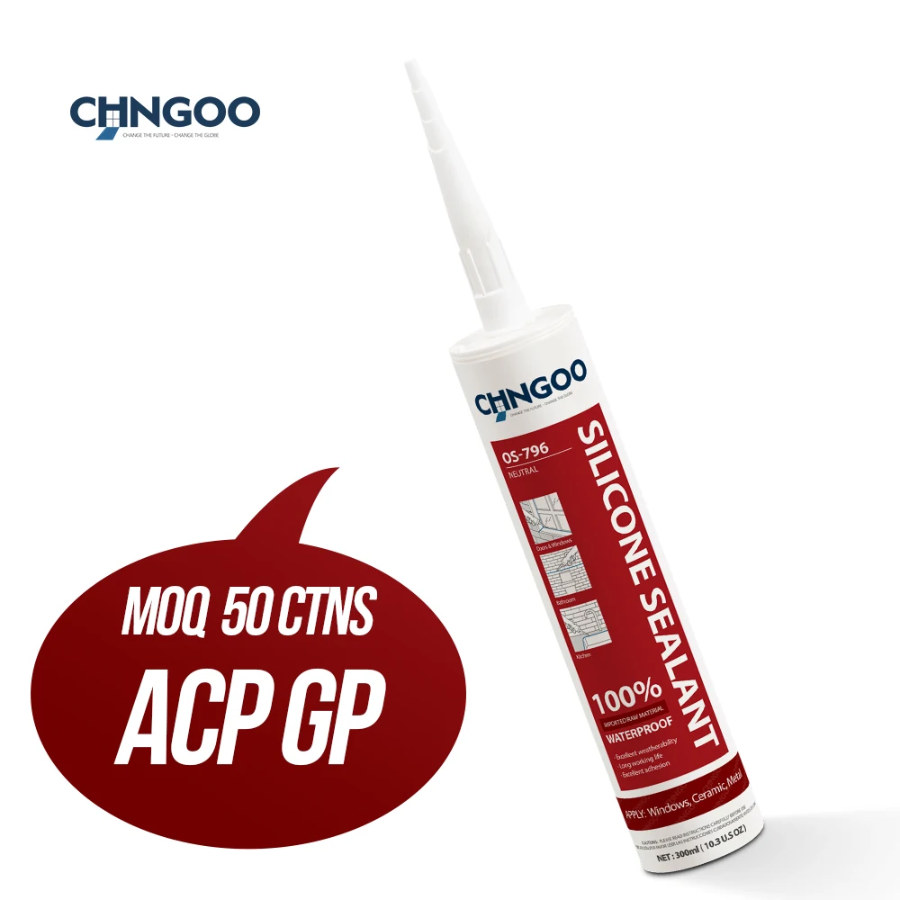 Chngoo OS-796 aluminum glass stone malaysia silicone sealant for ACP GP