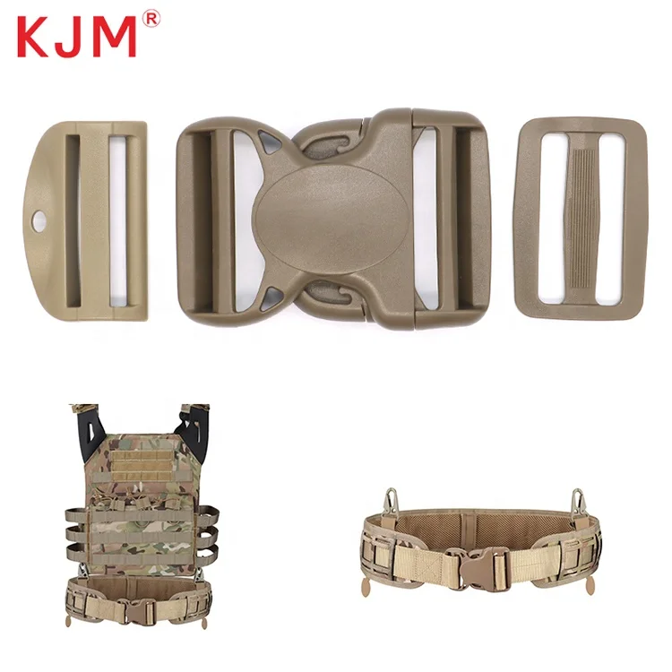 High Quality POM Plastic Adjustable Strap Belt Side Release Buckle Clips for Camera Bag Backpack