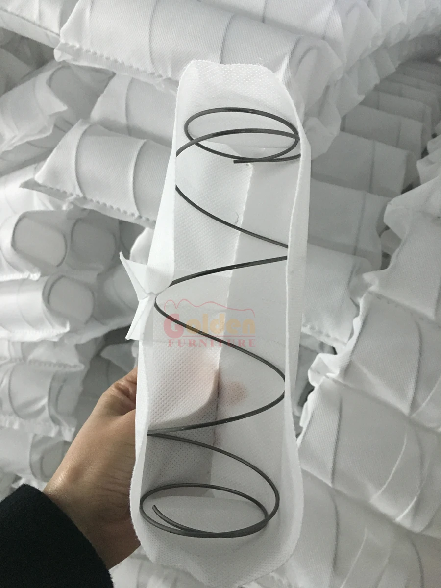 New design 12 inch Hypo-allergenic pocket spring natural latex hard foam mattress OEM available customized Full size