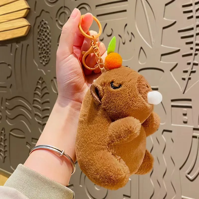 simulation Fluffy Capybara Stuffed Animal Soft Toys Lovely Capybara Plush Toys For Children Birthday Gift Kawaii Room Decor