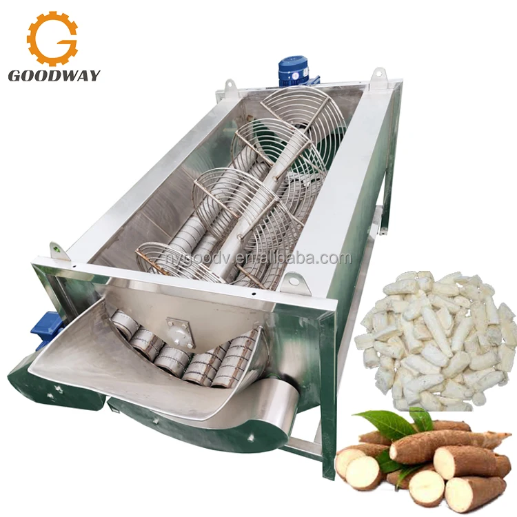 Good Quality Cassava Machine Cassava Flour Powder / Fufu Flour Processing Production Machinery
