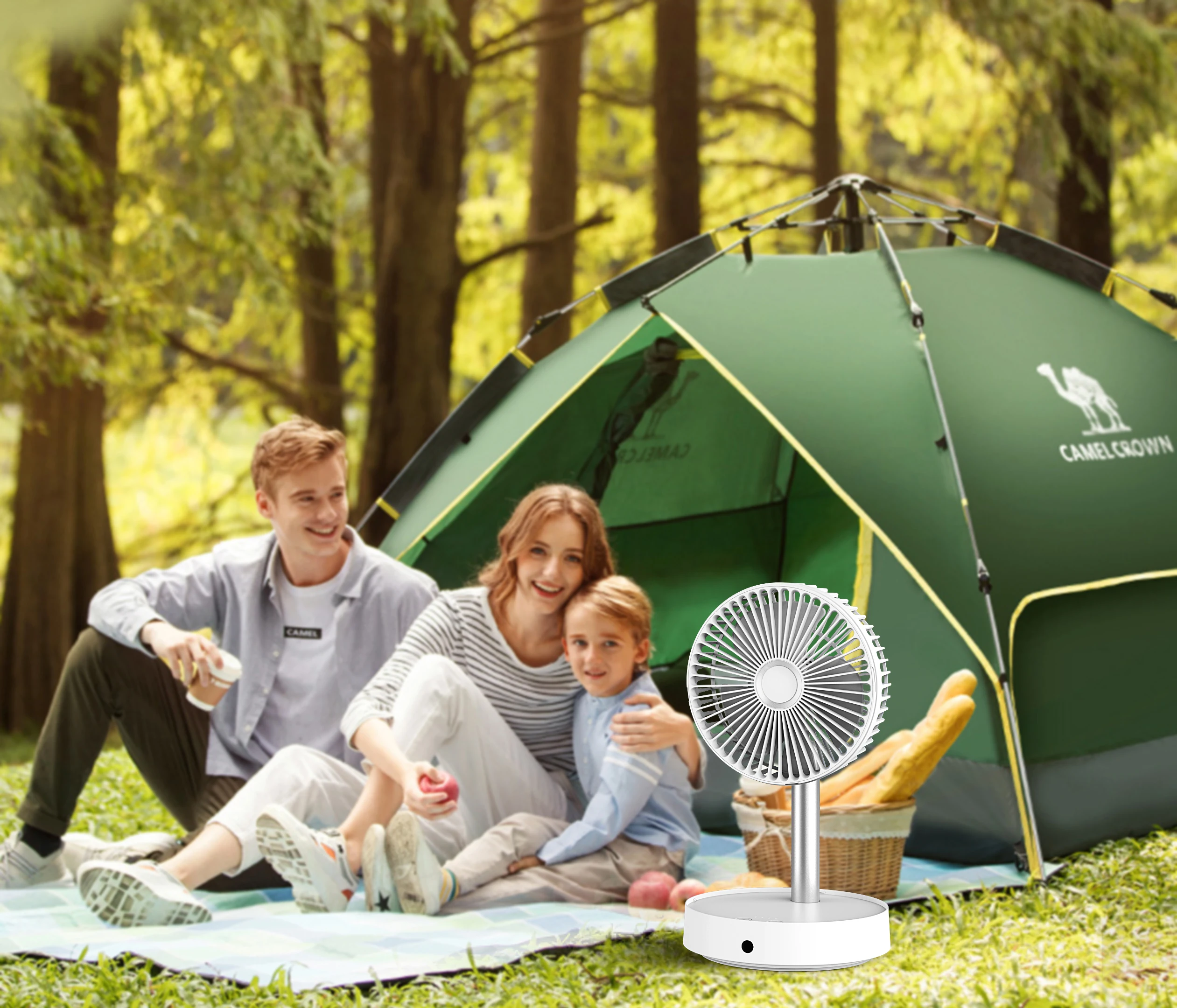 hand air cooler desk foldable camping cordless folding floor pedestal tower USB rechargeable electric portable stand table fans