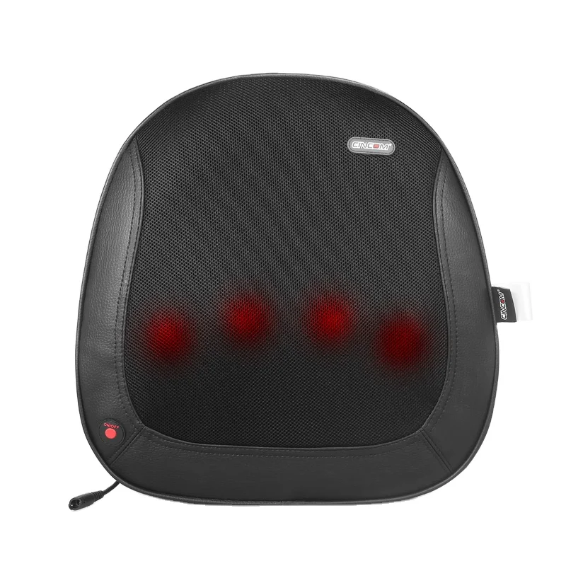 CE Certification Relax Back Massage Pillow Kneading Shiatsu Massage Pillow With Heating