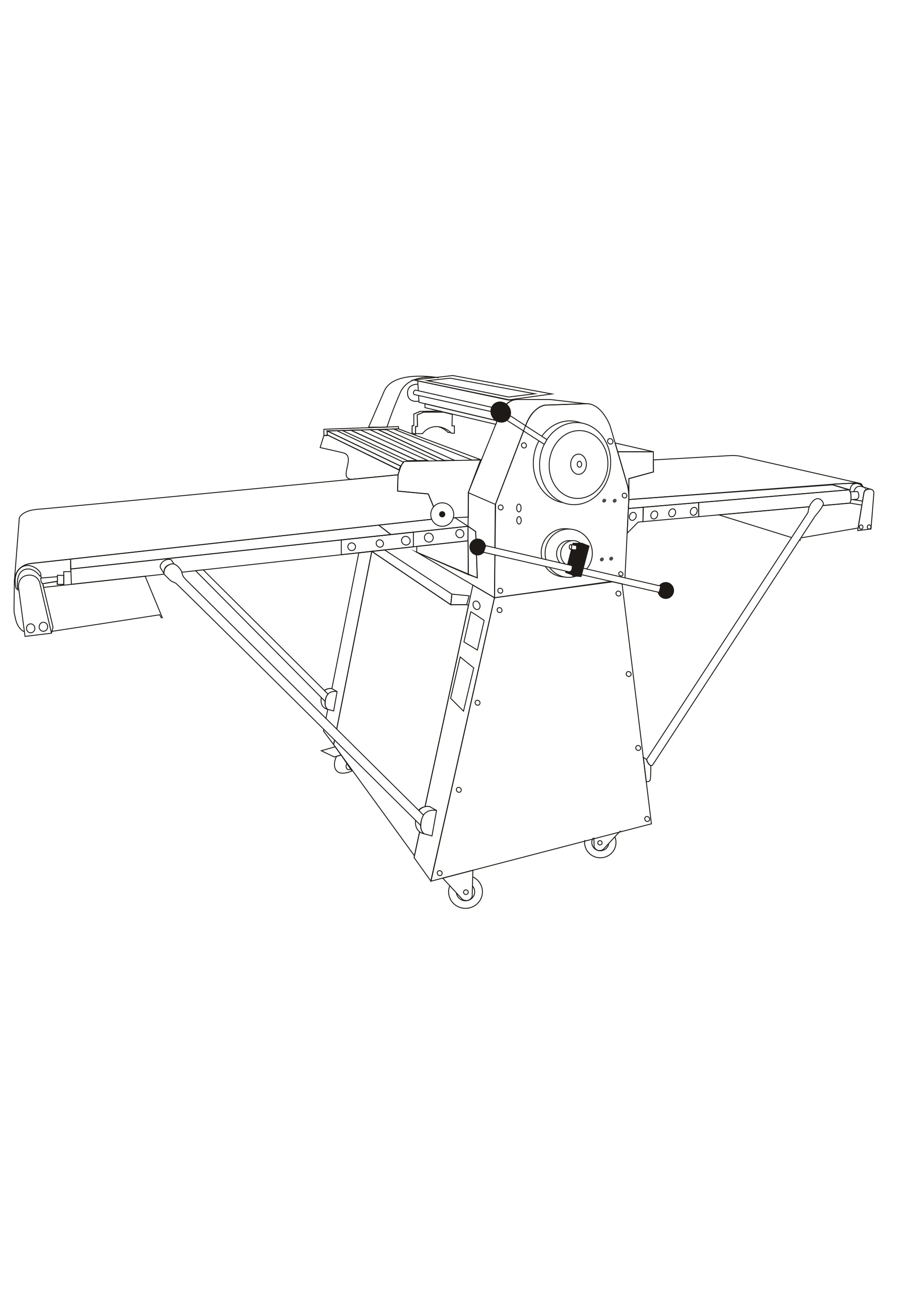  SP-500 dough press machine sheeter pizza for