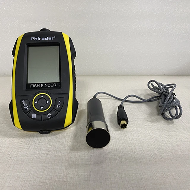 Phiradar маленький портативный рыболокатор, байдарка, сонар, ручные рыболокатор для подледной рыбалки