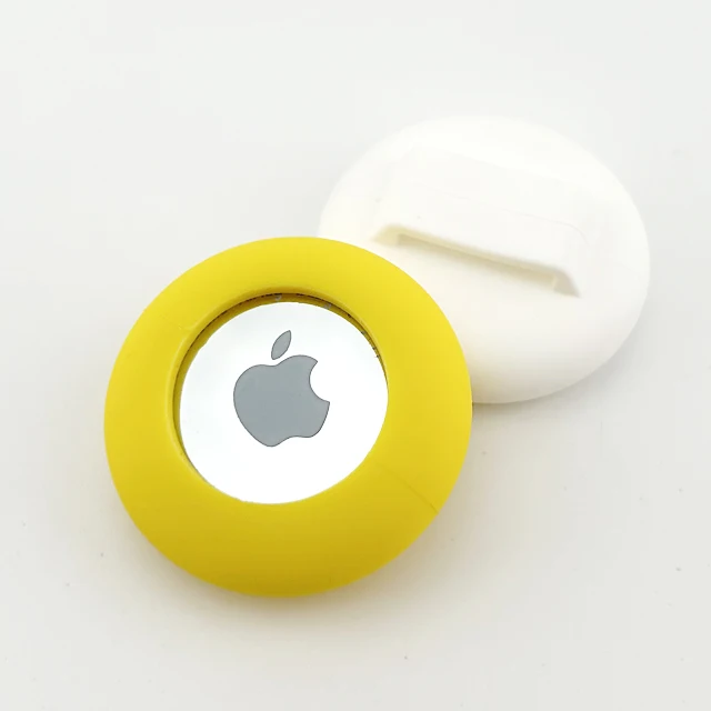 Silicon Pet Airtag Waterproof Case Card Cover Large 3M For Dog Cat Collar Apple High Quality Packaging Sticky Transparent