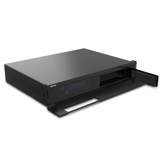 Медиаплеер Egreat A10 pro 4K UHD двойной Wi-Fi 2 4 ГГц/5 ГГц медиаплеер с внутренним жестким диском HDR 10 Blu-Ray