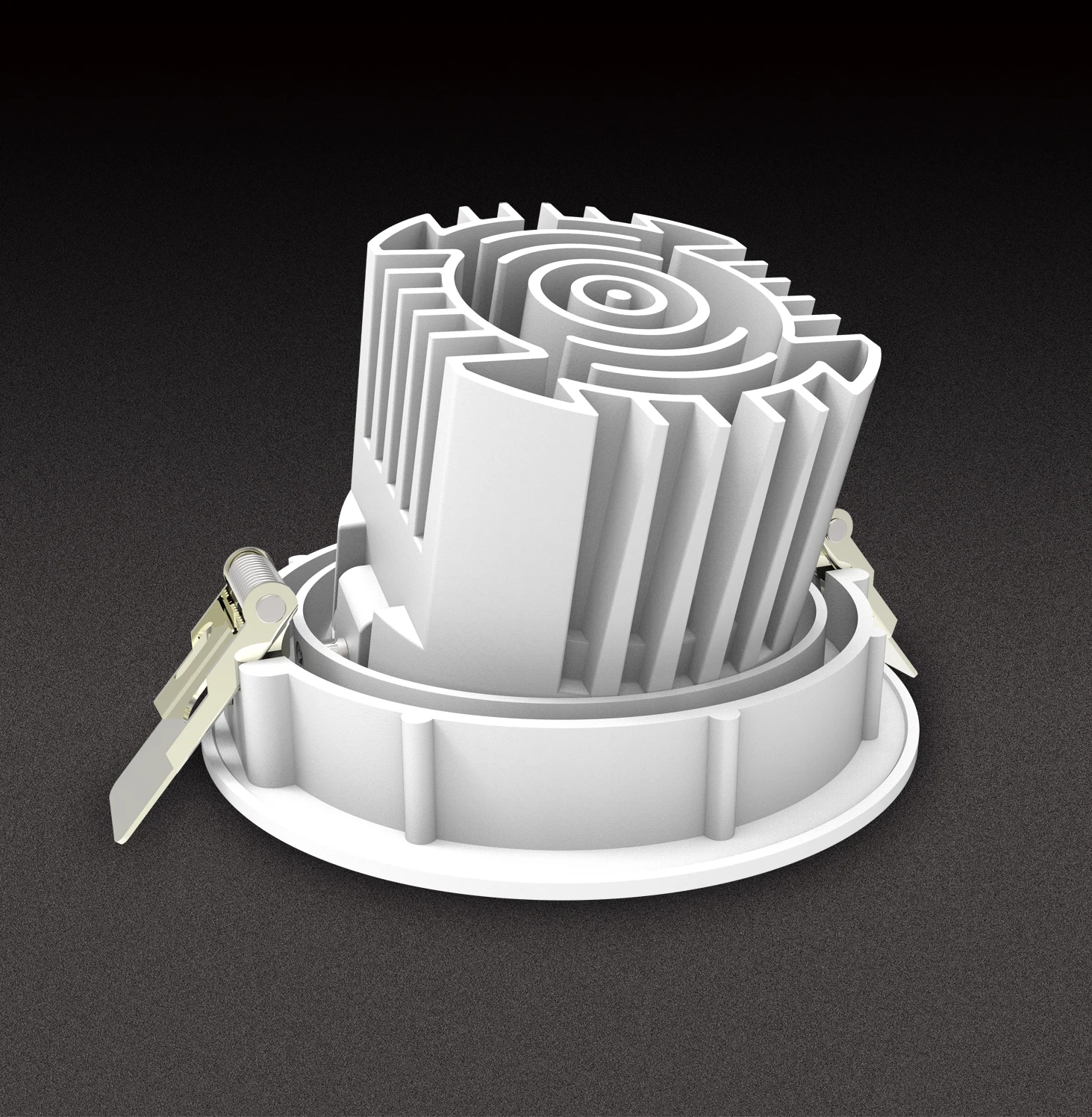 Commercial LED Spot Light 2 Colour Down Light 4 Inch Die Casting Aluminum Adjustable Led Downlight