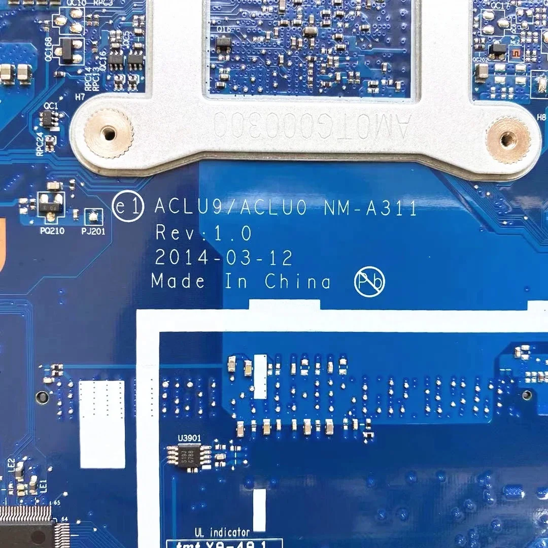 Brand New For Lenovo G40-30 laptop MOTHERBOARD ACLU9 / ACLU0 NM-A311 Motherboard With N2840 ( for intel CPU ) tested 100% work