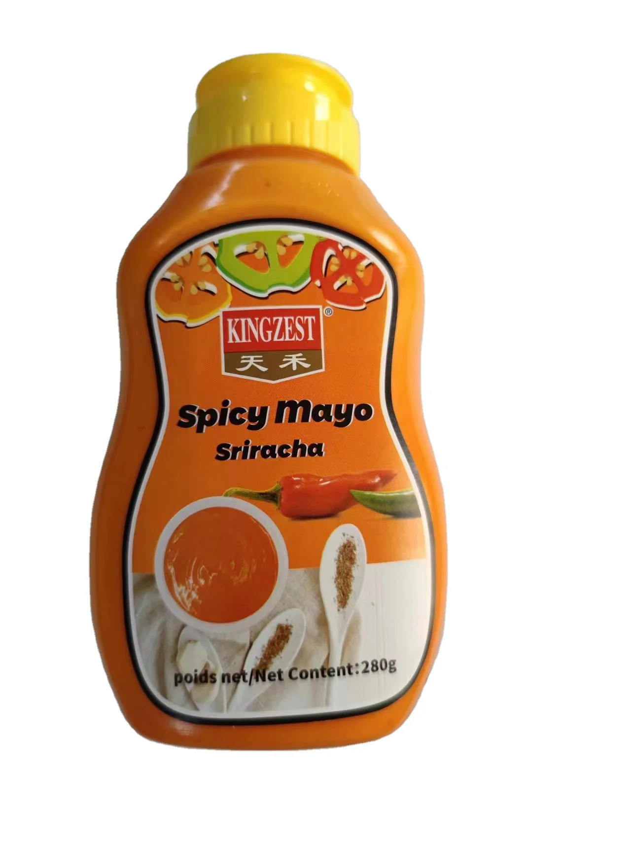 280g Sriracha mayonnaise American style hot dog sauce