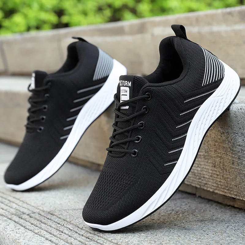 B603 Knit Athletic Lightweight Running  Sketchers Shoes For Men Sport Sneaker Man