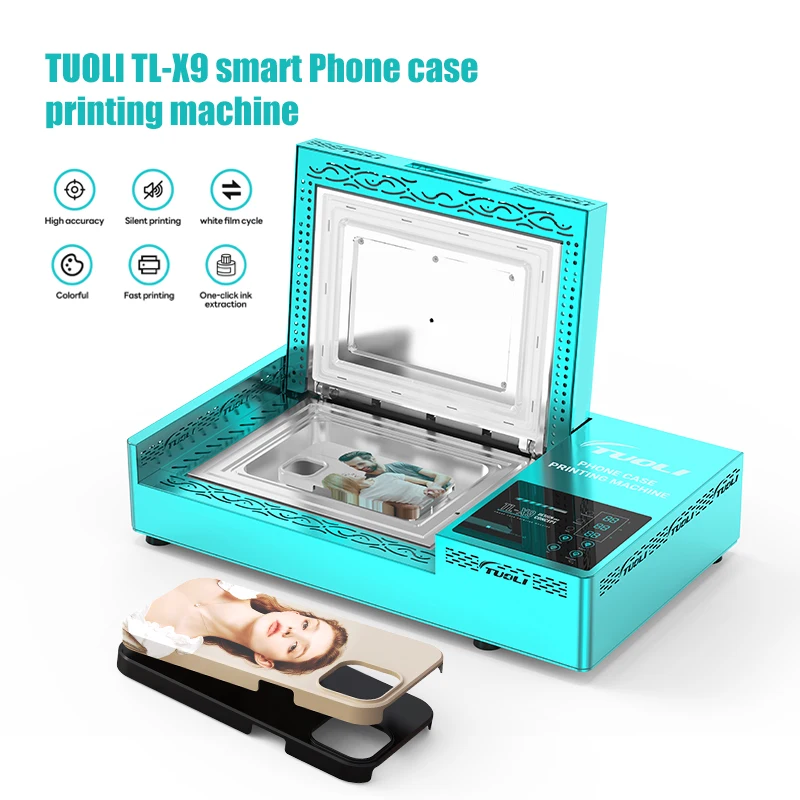 TuoLi топ-трендовые продукты 2024 Автоматическая 3D вакуумная сублимационная Персонализированная печатная машина для чехла мобильного телефона