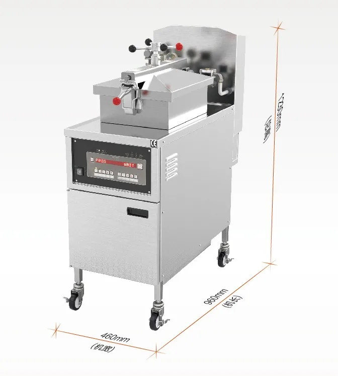 
Industrial KFC Electric Deep Fryers Stainless steel Food high pressure deep fryer 