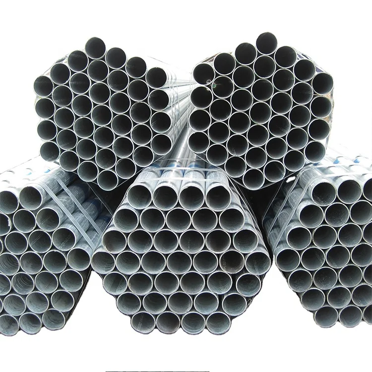 Factory Direct Sale Wholesale Price Q235 A572 GI galvanized steel round pipe cold rolled galvanized steel round pipe