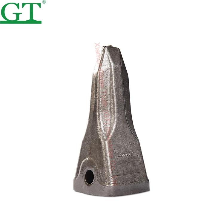 Hardness 51hrc Excavator Teeth Forging Bucket Tooth Life Time Longer Than Casting One Manufacture