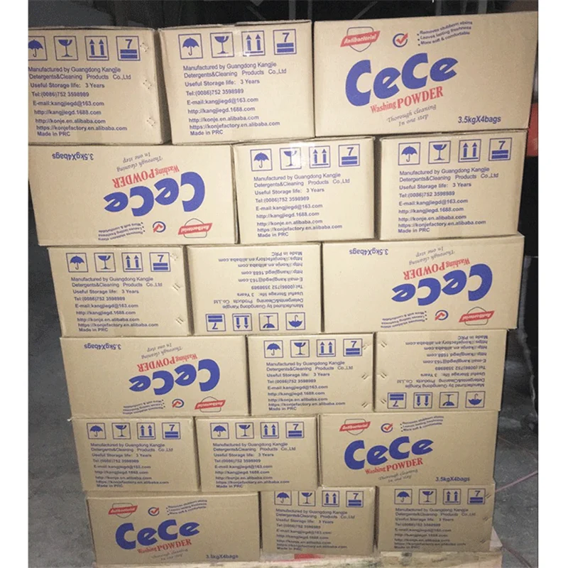High Quality Lemon Laundry Detergent Powder with Strong Fragrance