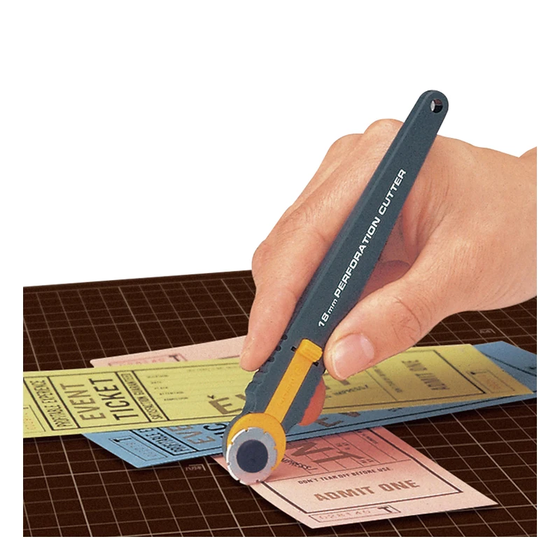 OLF PRC-2 Perforation Cutter with an 18mm Stainless Steel Blade for Making Perforated Lines