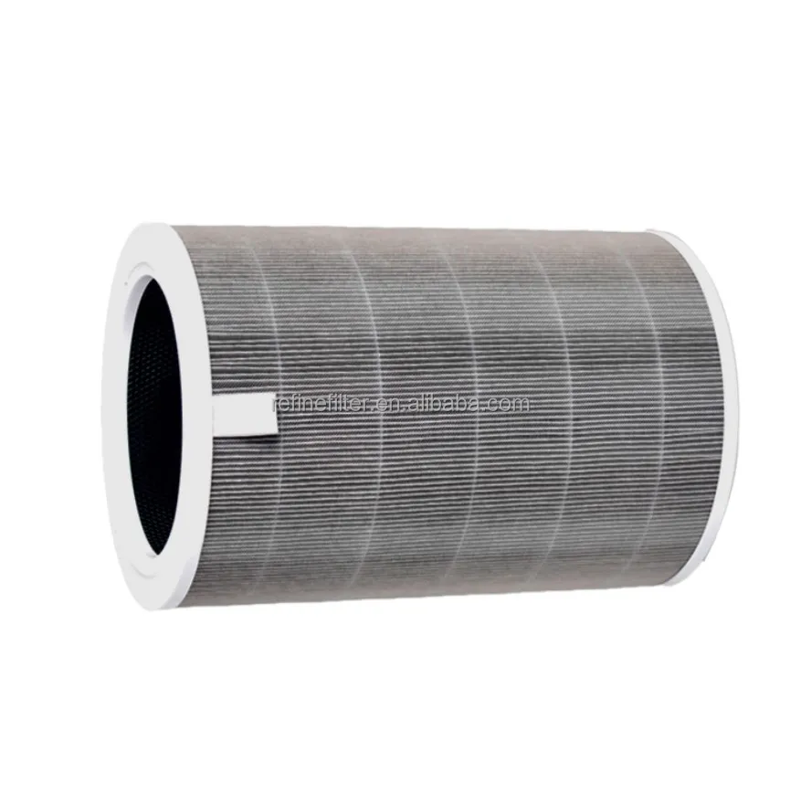 Refine Xiaomi Air Purifier Replacement air Filter for 3H&3C with Activated Carbon 360 Integrated