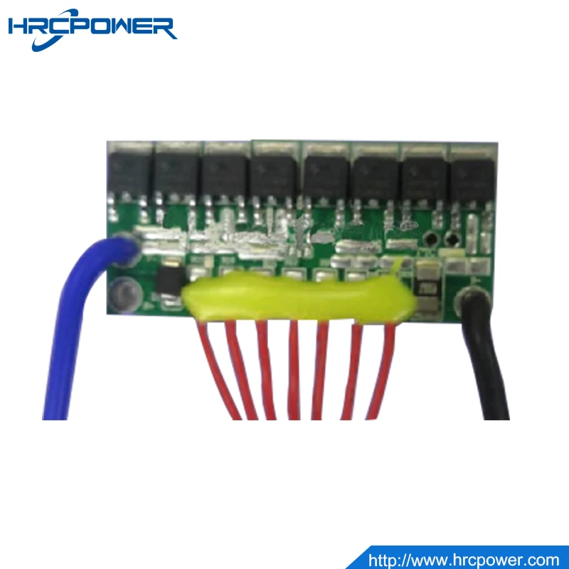 
smart bms lifepo4 and li-ion 7S 25a for lithium ion battery pack with UART/485APP 