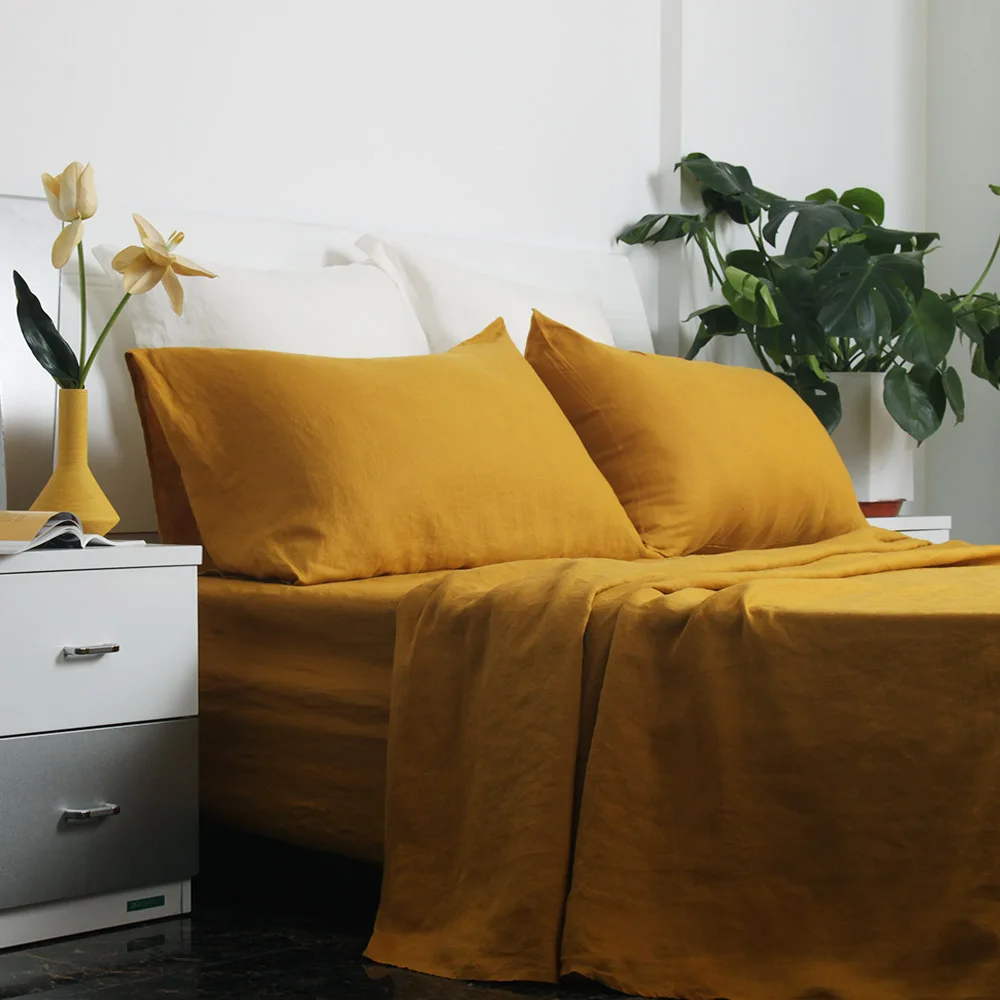 
100% Pure Linen High Quality French Flax Duvet Cover 